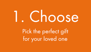 step 1 choose your virtual gift