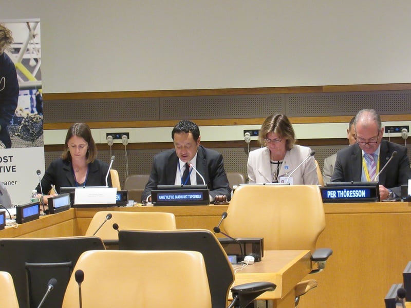 UN ghost gear conference in New York