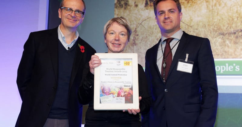 Responsible Tourism Award based on wildlife campaign